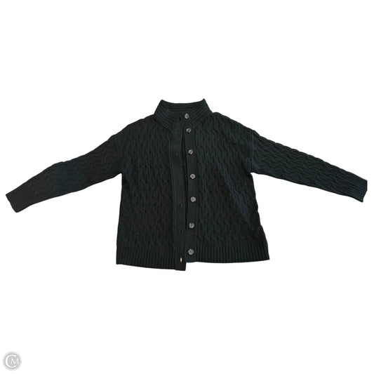 Sweater Cardigan By J. Jill In Black, Size: M