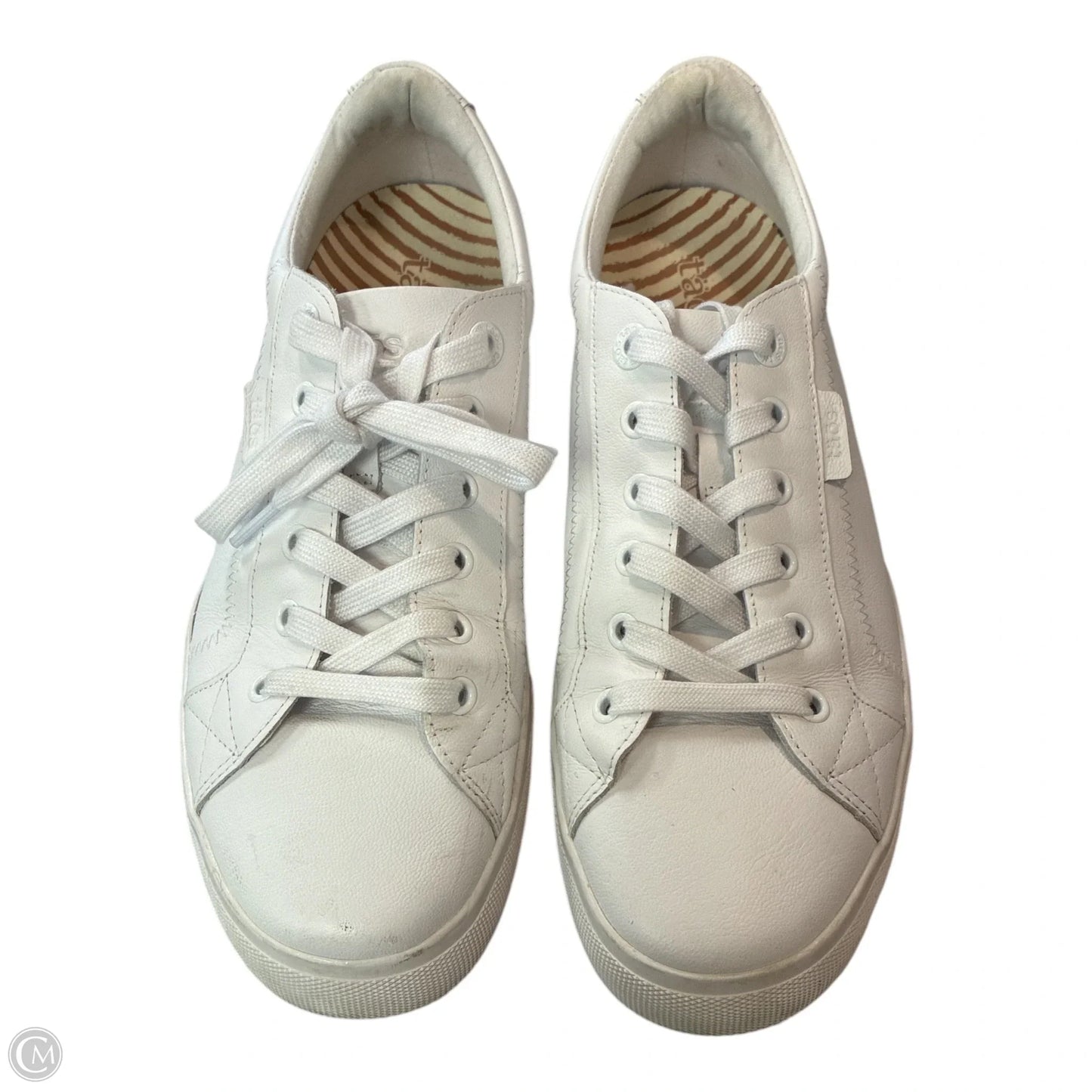 Shoes Sneakers By Taos In White, Size: 10.5
