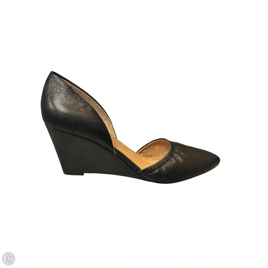 Shoes Heels Wedge By Franco Sarto In Black, Size: 9