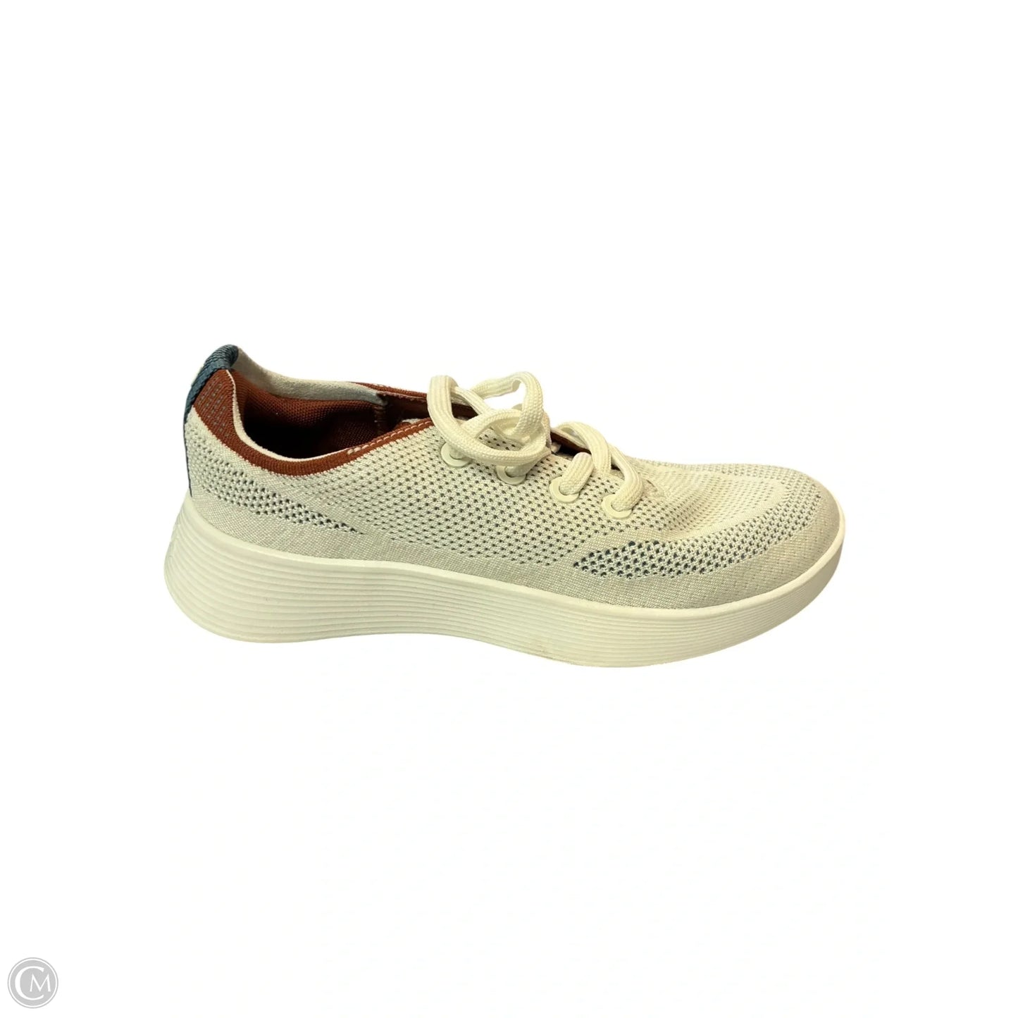 Shoes Sneakers By Allbirds In Grey & White, Size: 8
