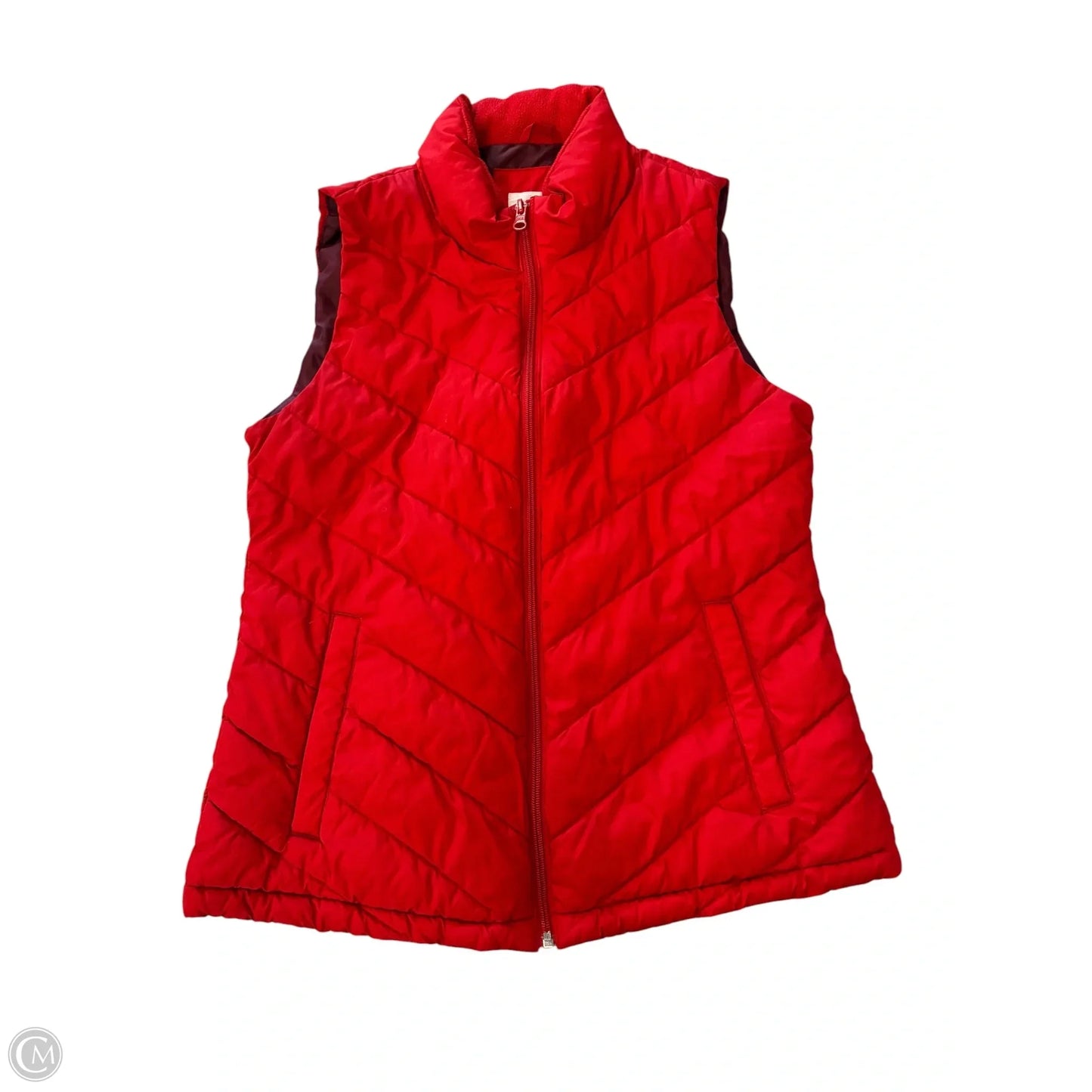 Vest Puffer & Quilted By Gap In Red, Size: S