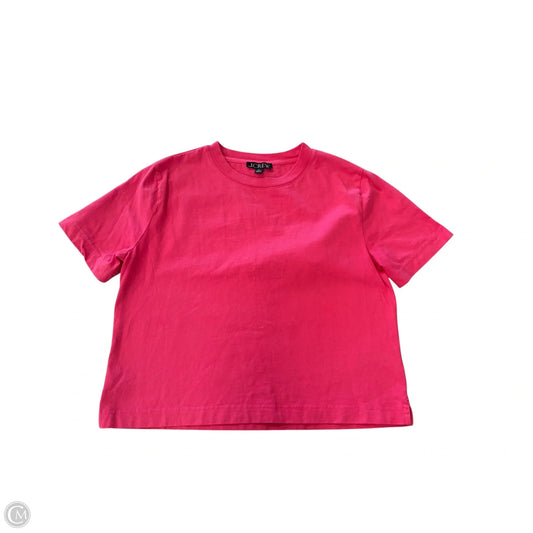 Top Short Sleeve By J. Crew In Pink, Size: Xs