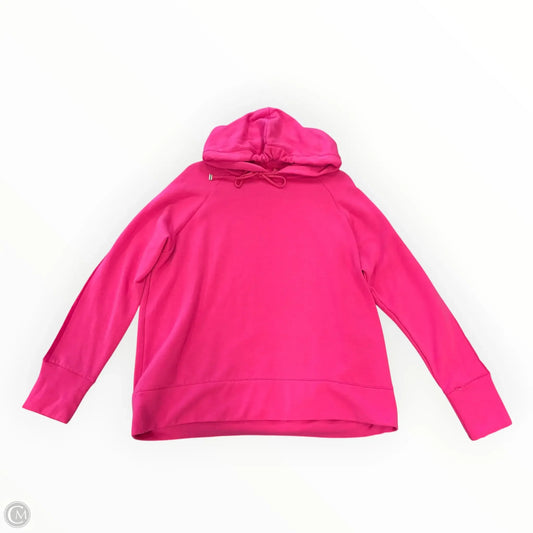 Sweatshirt Hoodie By Danskin In Pink, Size: Xl