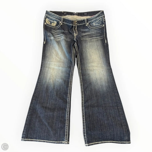 Jeans Boot Cut By Vigoss In Blue Denim, Size: 26