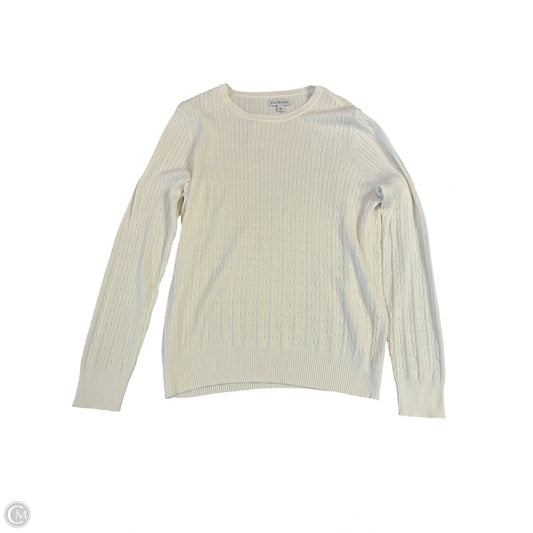 Sweater By Kim Rogers In White, Size: Xl