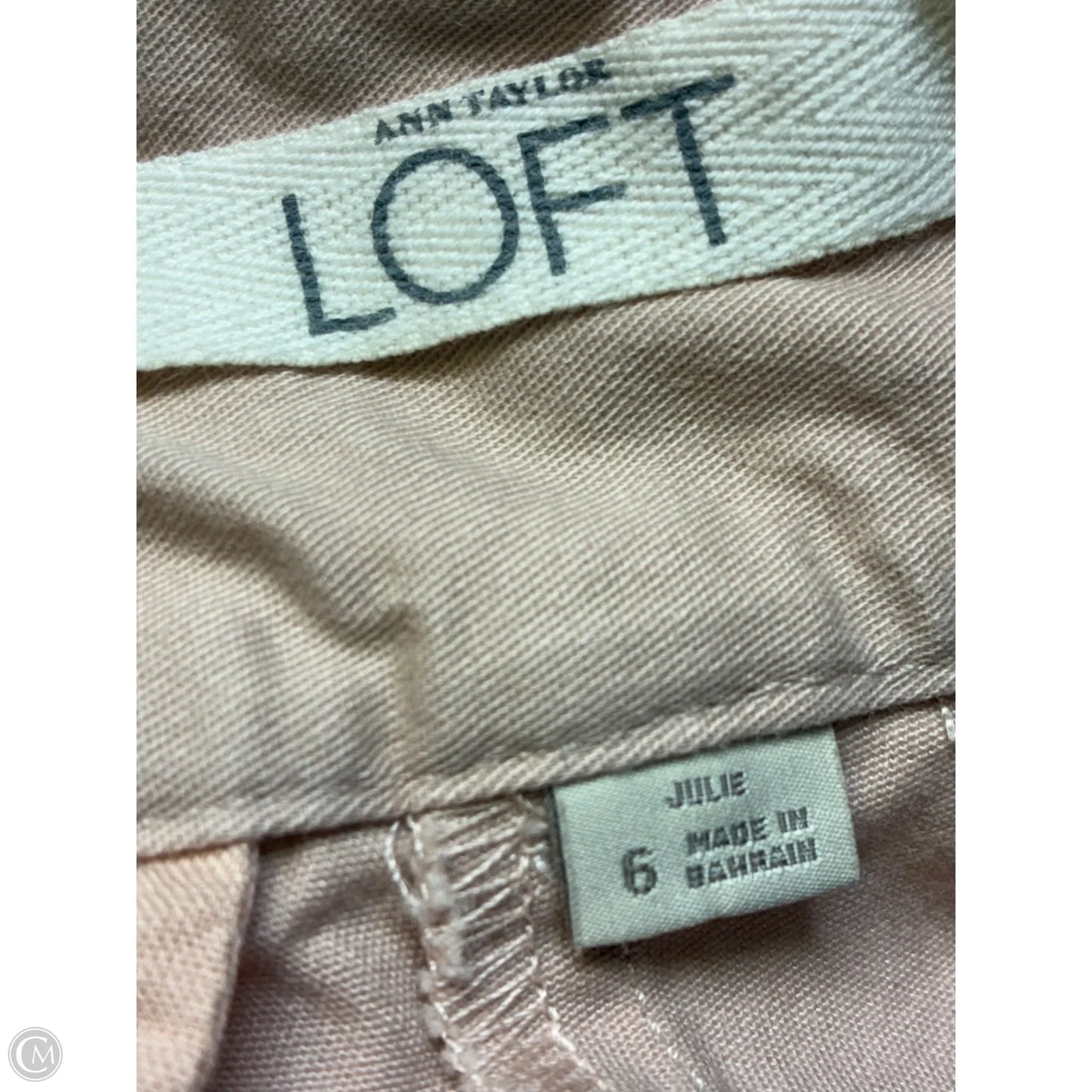 Pants Chinos & Khakis By Loft In Pink, Size: 6
