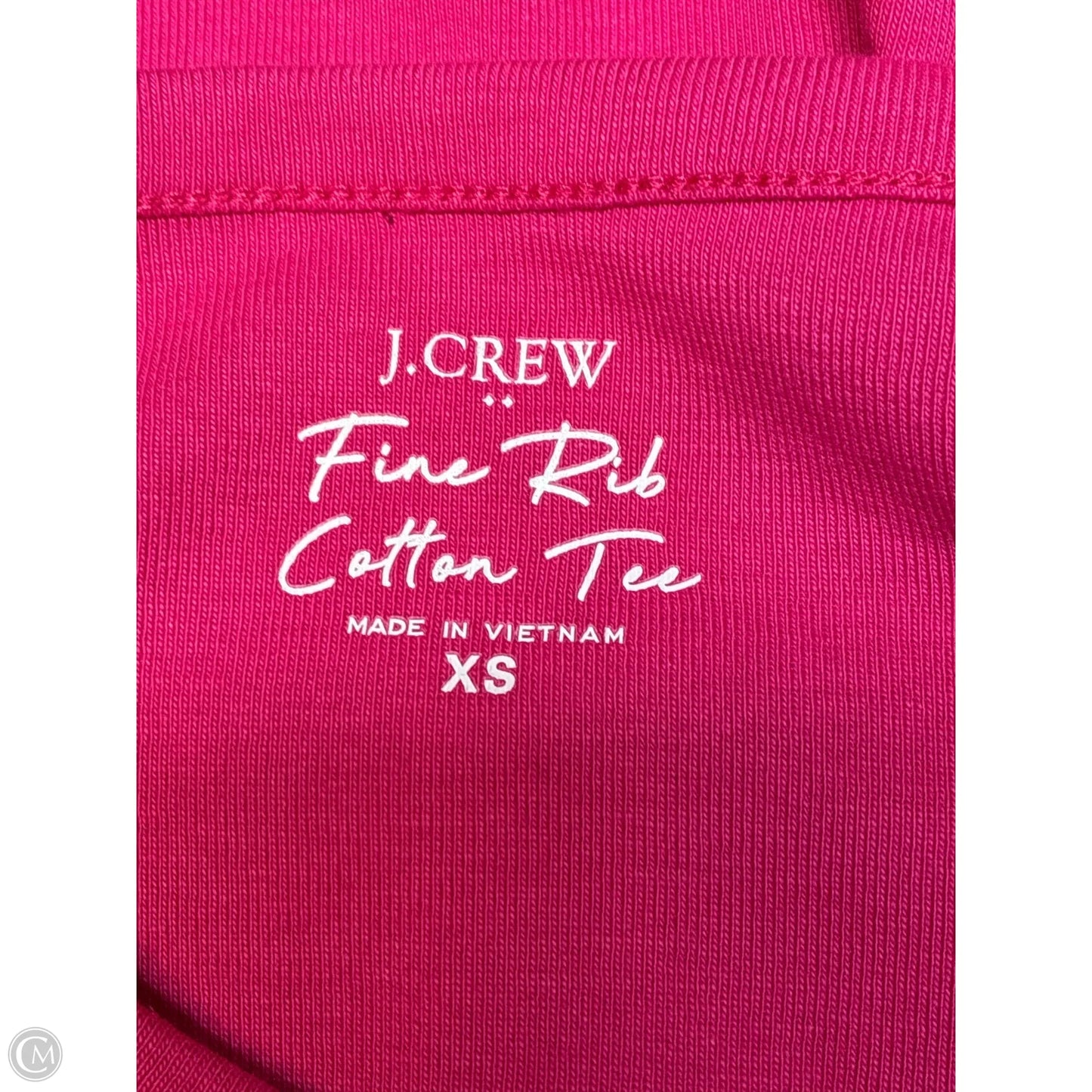 Top Short Sleeve Basic By J. Crew In Pink, Size: Xs