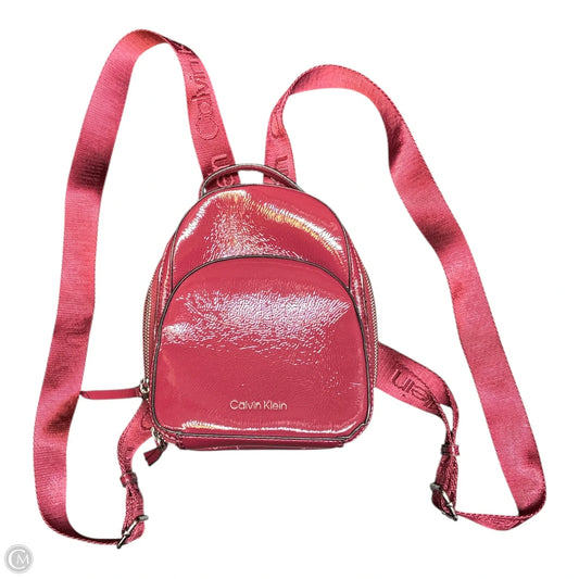 Backpack By Calvin Klein, Size: Small