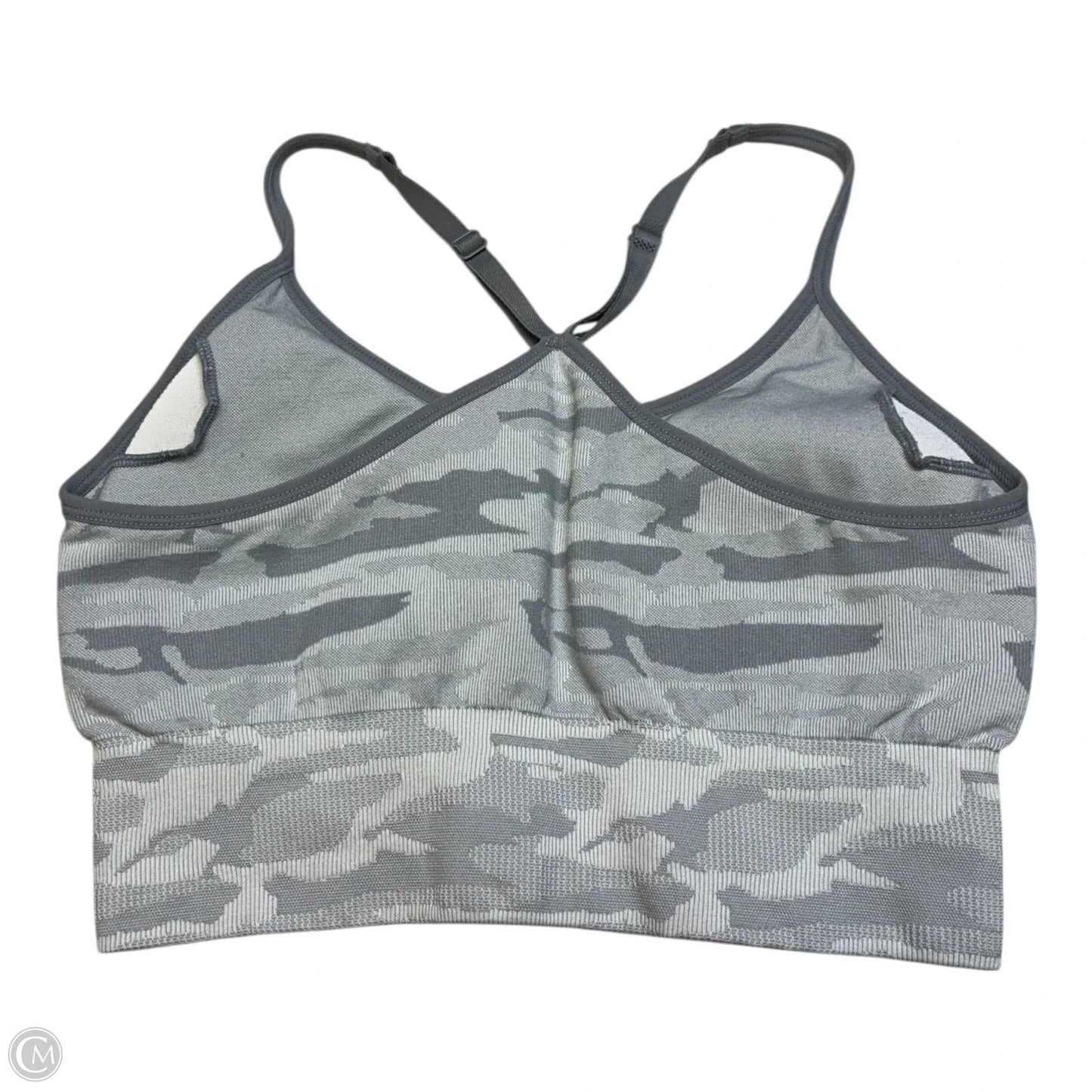 Athletic Bra By Pro-fit In Grey, Size: S