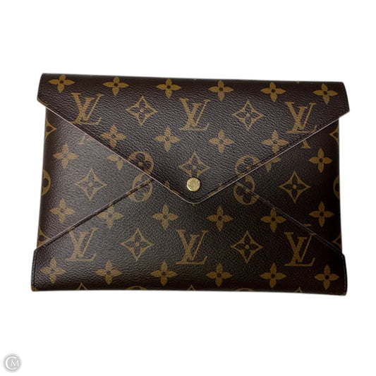 Clutch Luxury Designer By Louis Vuitton, Size: Large