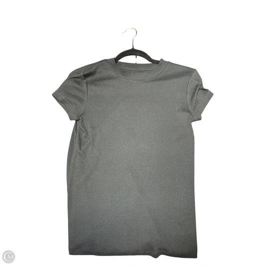 Top Short Sleeve Basic By A New Day In Black, Size: M