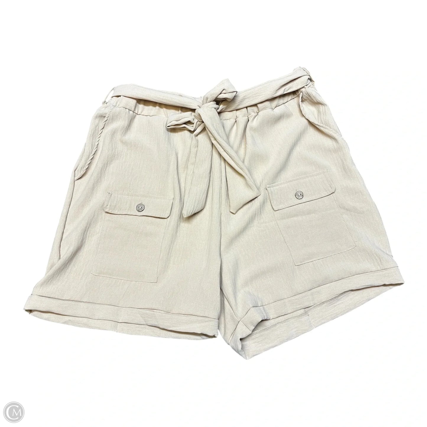 Shorts By Cmf In Tan, Size: 1x