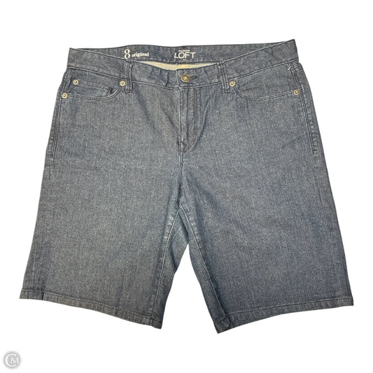 Shorts By Ann Taylor In Blue Denim, Size: 8