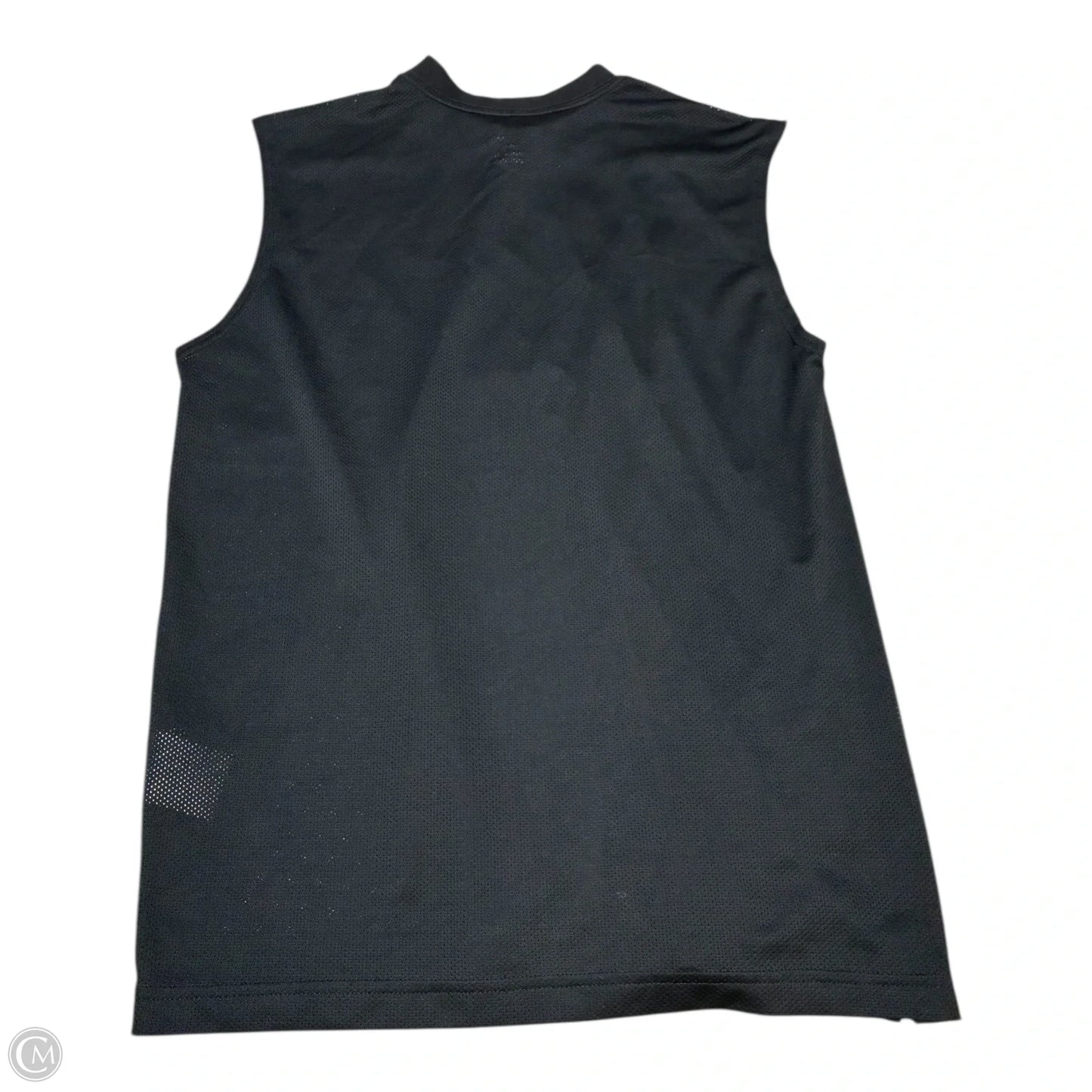Athletic Top Short Sleeve By Nike In Black, Size: Xl
