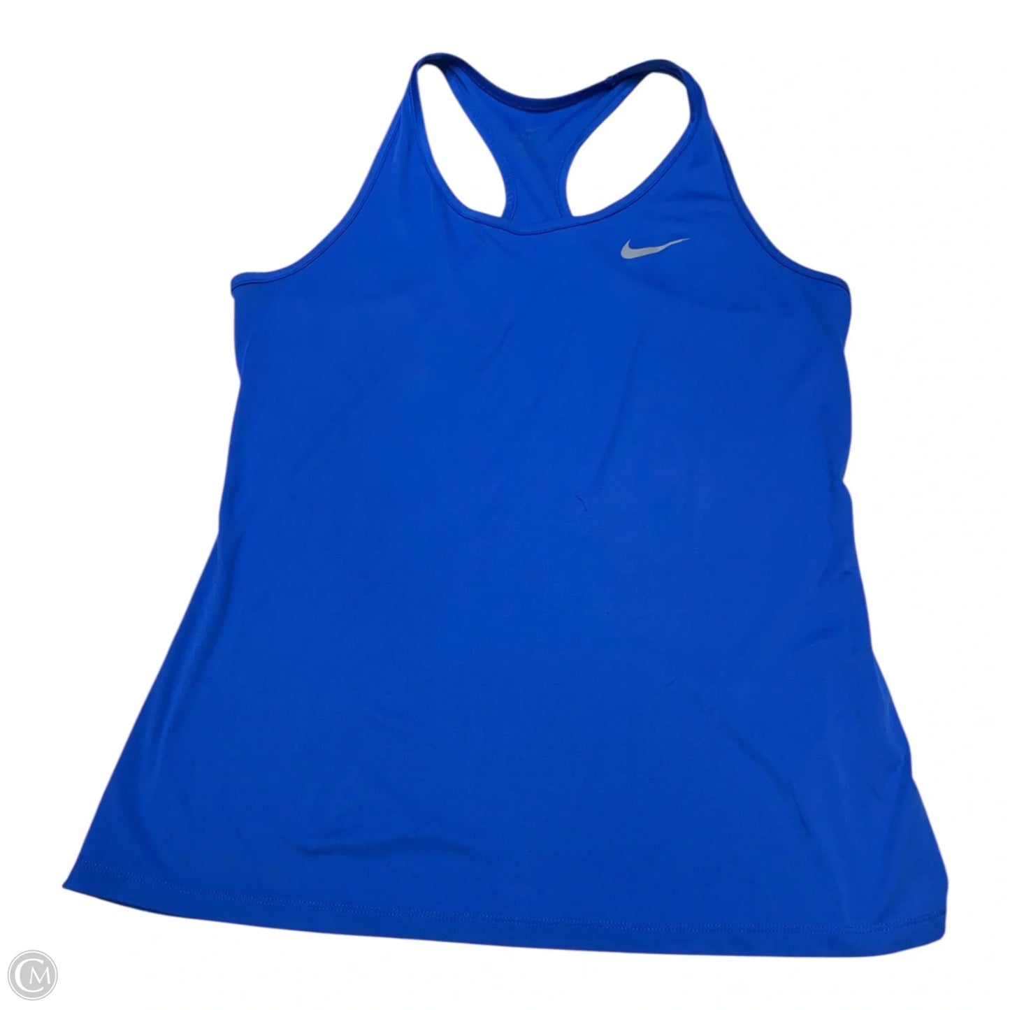Athletic Tank Top By Nike In Blue, Size: L