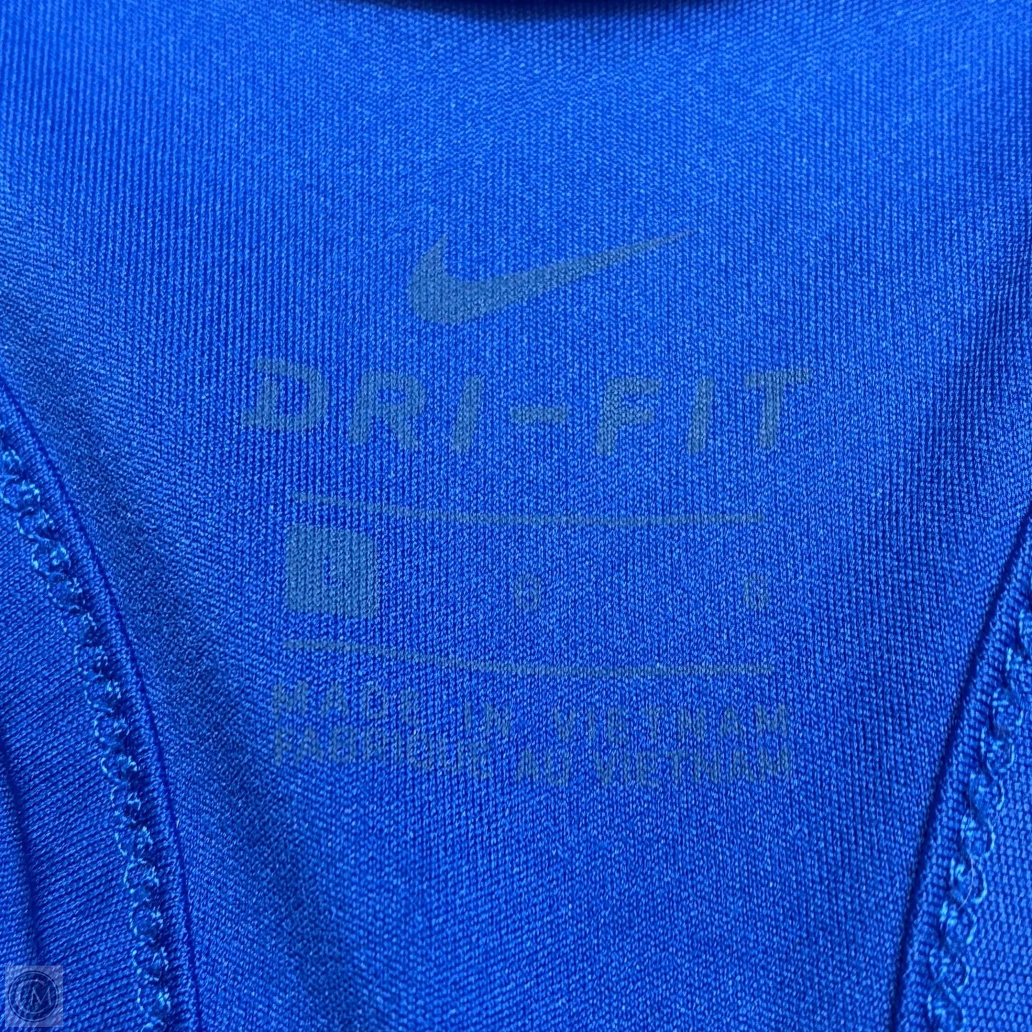 Athletic Tank Top By Nike In Blue, Size: L