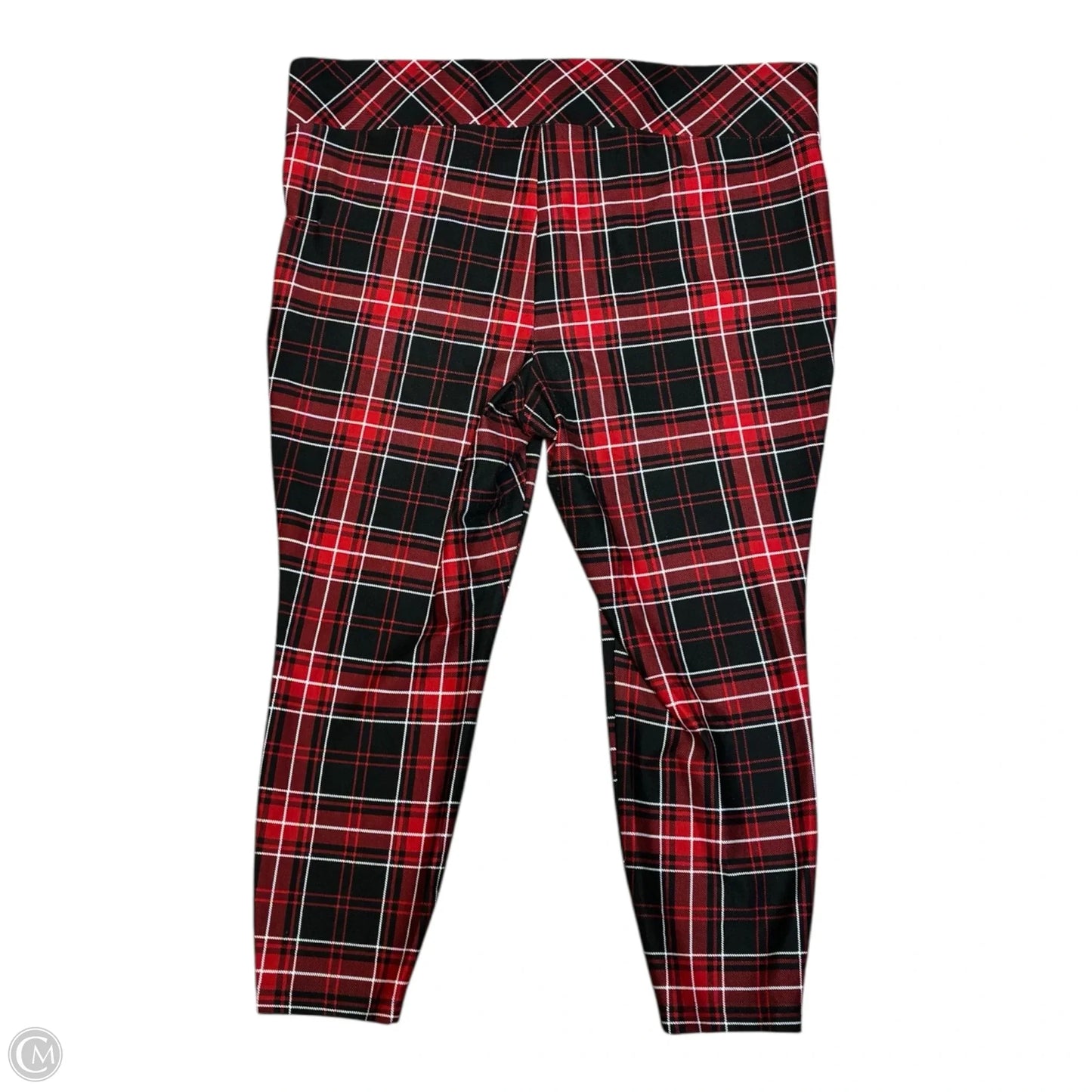 Pants Other By Studio In Plaid Pattern, Size: 3x
