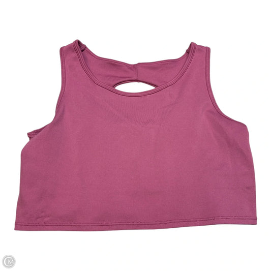 Athletic Bra By Freely In Pink, Size: L