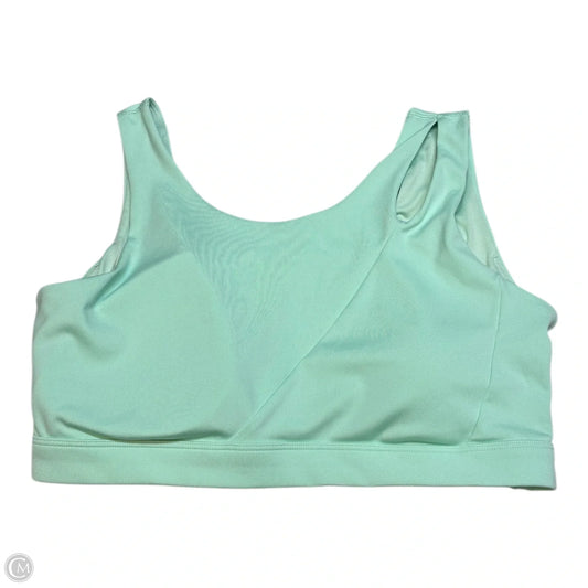 Athletic Bra By Crane In Green, Size: L