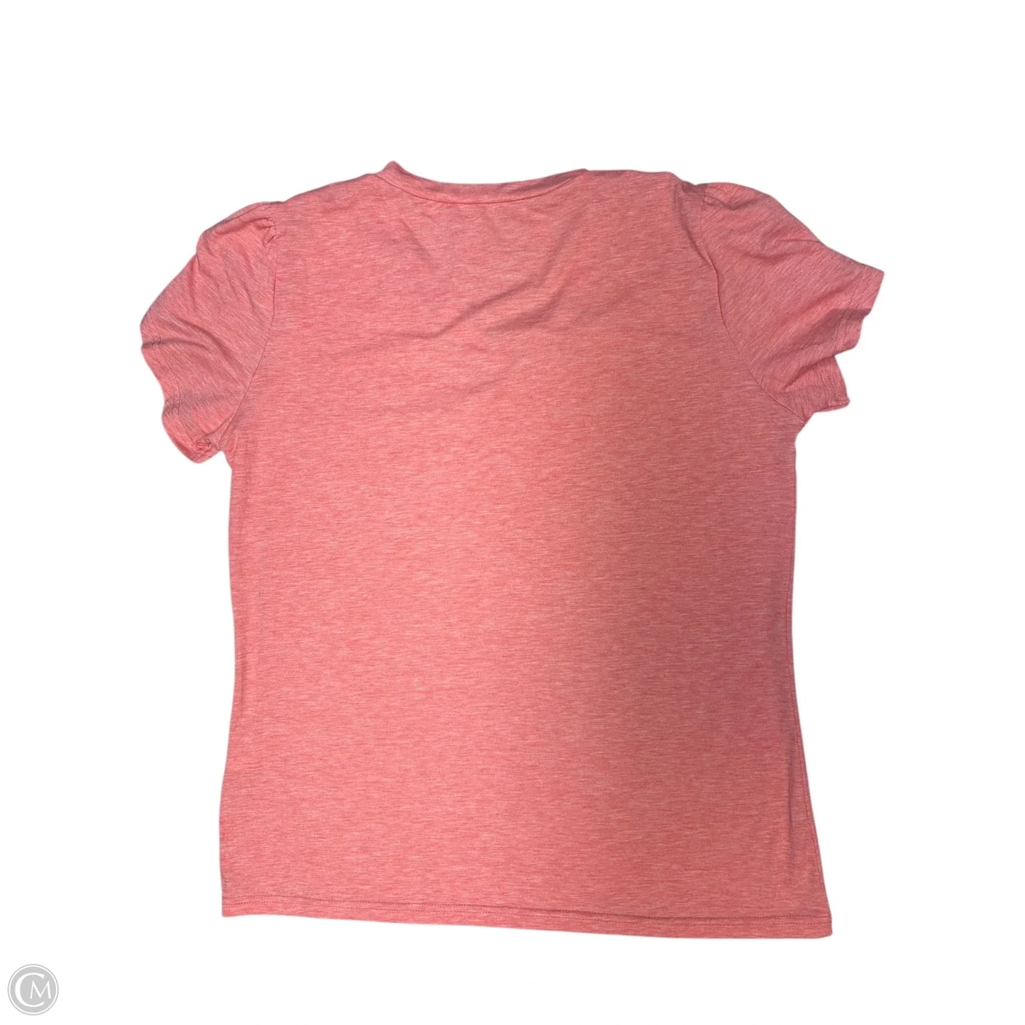 Top Short Sleeve Basic By Cmf In Orange, Size: L