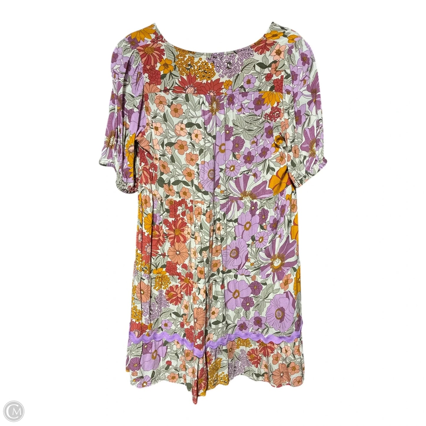 Dress Casual Short By Umgee In Floral Print, Size: M