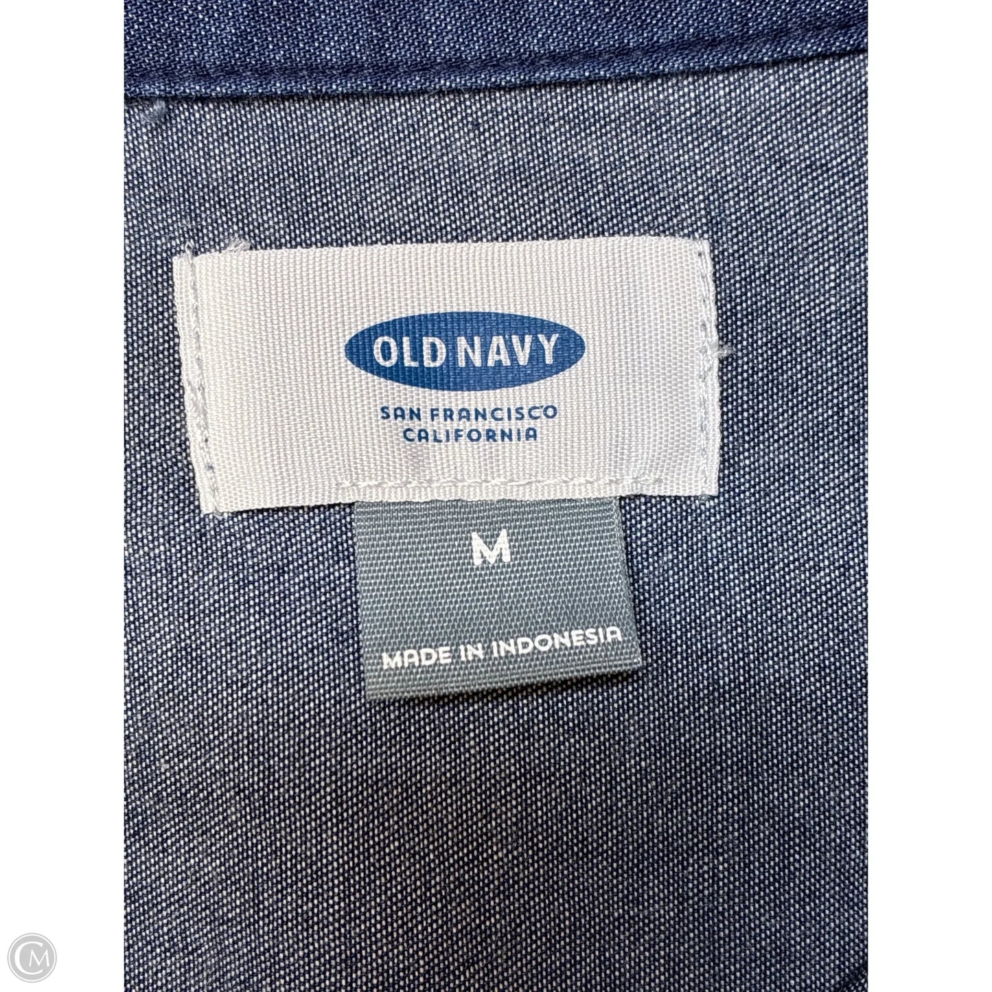 Dress Casual Short By Old Navy In Blue, Size: M