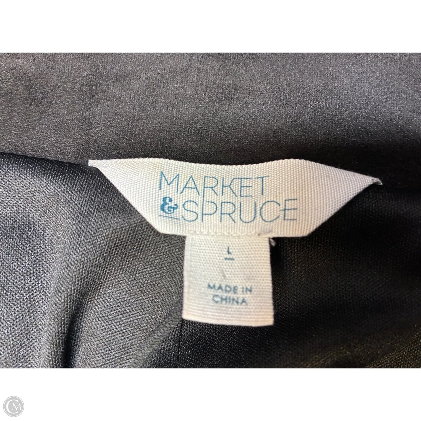 Jacket Moto By Market & Spruce In Black, Size: L
