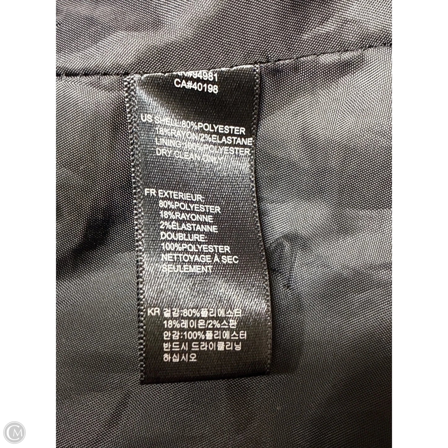 Coat Trench Coat By Forever 21 In Grey, Size: M