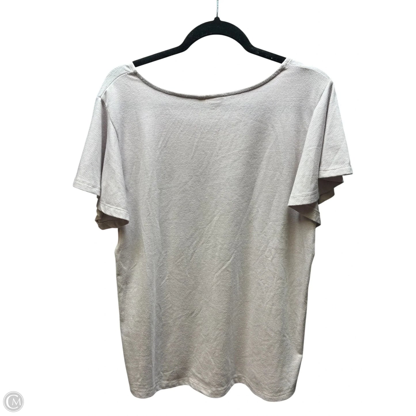 Top Short Sleeve By Cmf In Pink, Size: M