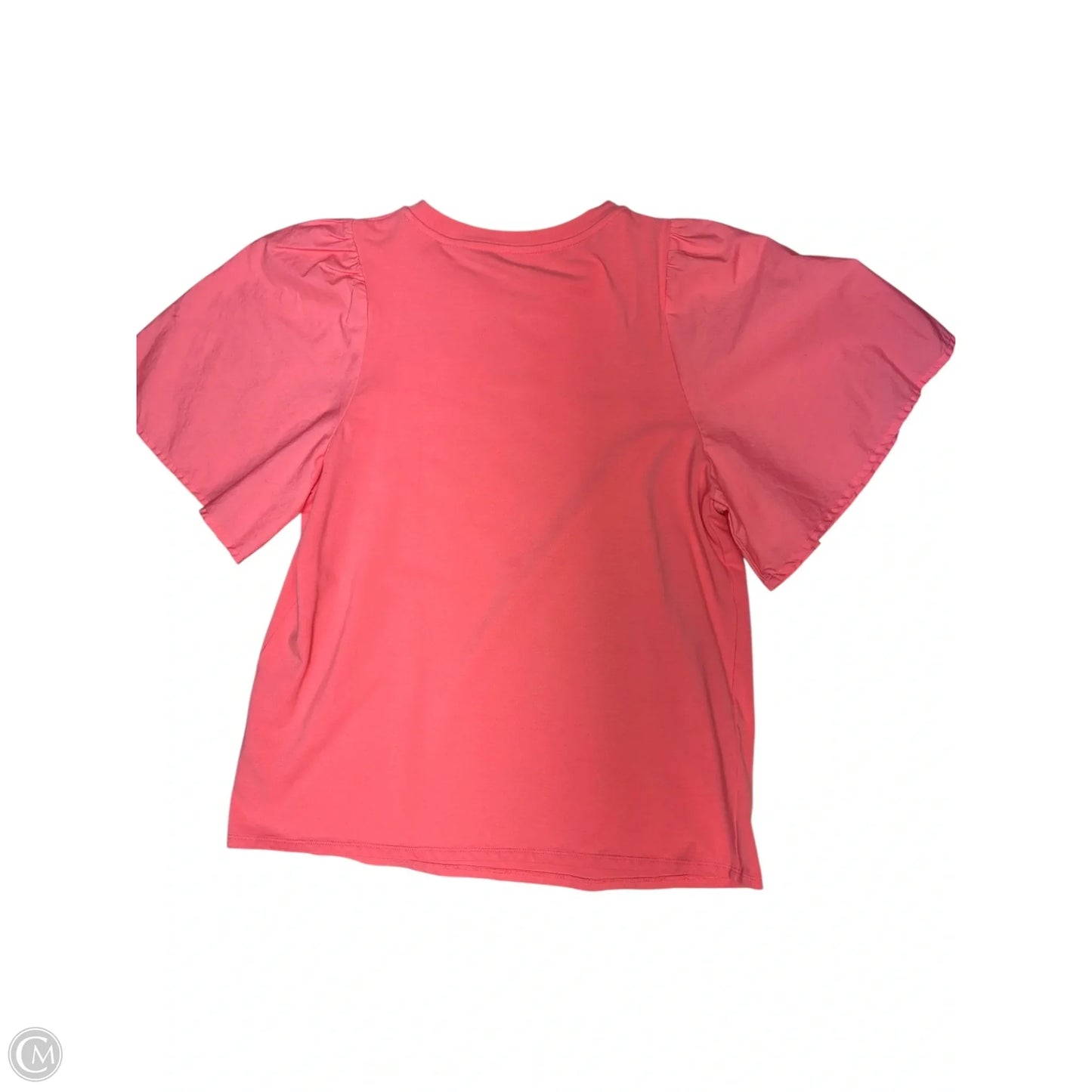 Top Short Sleeve By Cmf In Striped Pattern, Size: S