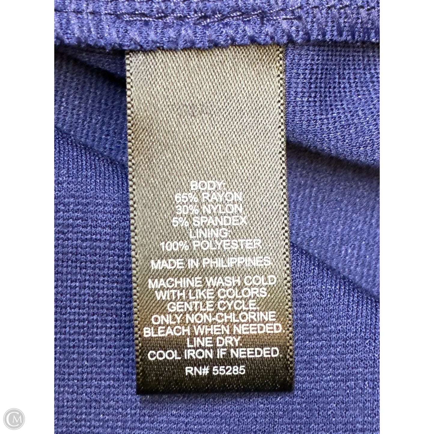 Dress Work By Express In Blue, Size: M