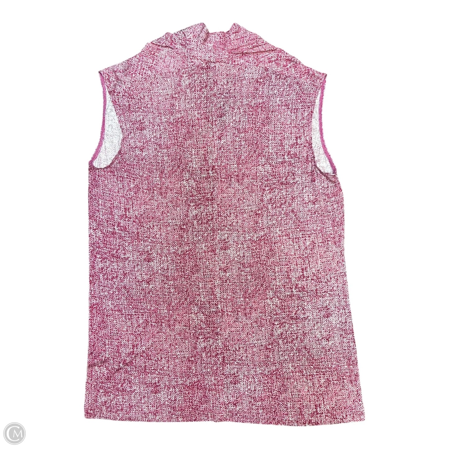 Blouse Sleeveless By Cabi In Red, Size: Xs
