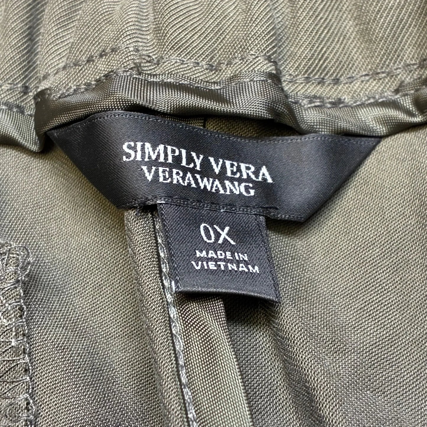 Shorts By Simply Vera In Green, Size: 1x