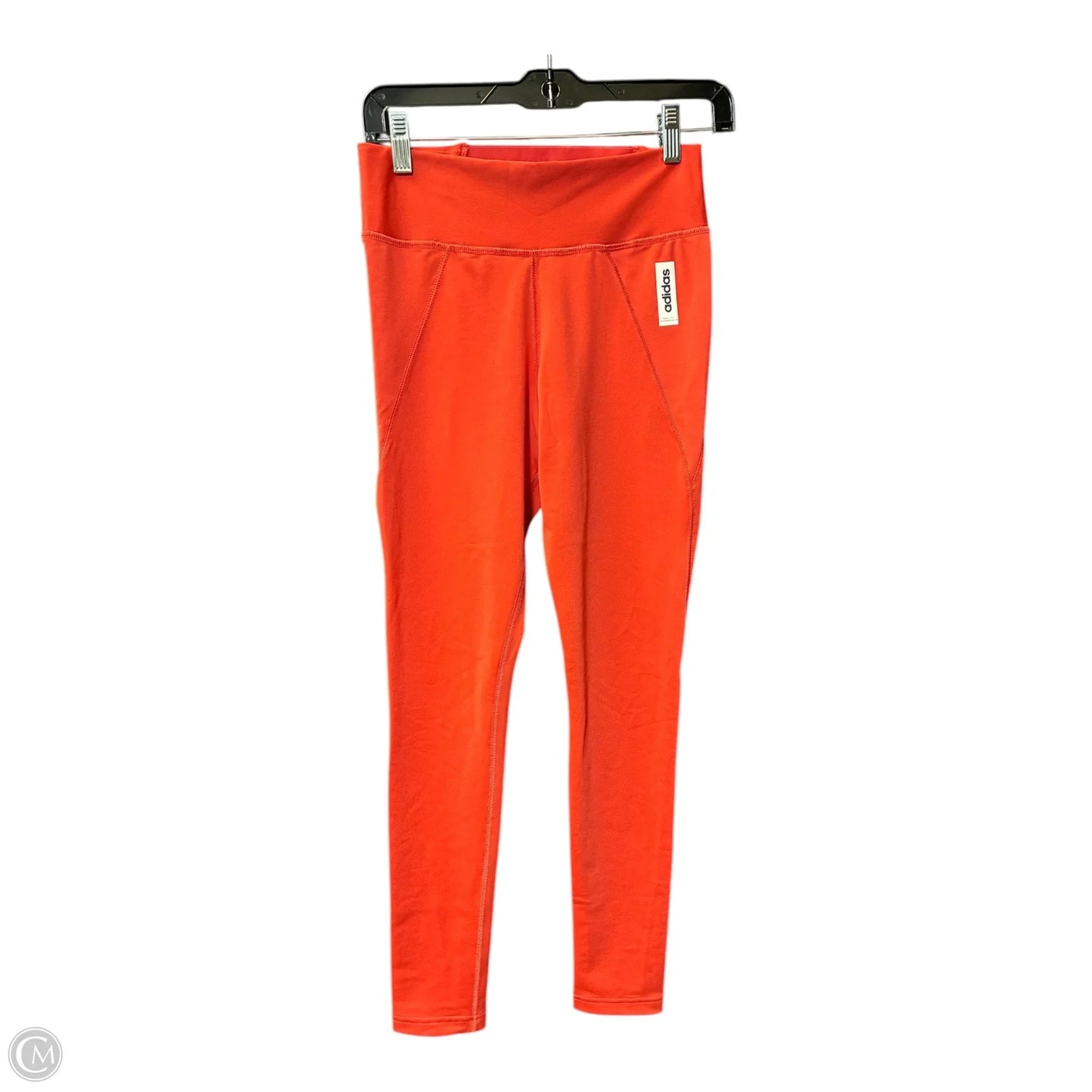 Athletic Leggings By Adidas In Red, Size: S