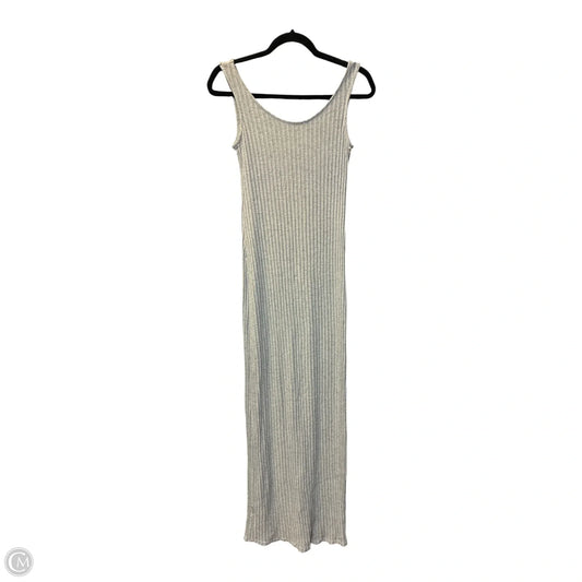 Dress Casual Maxi By Cmf In Grey, Size: M