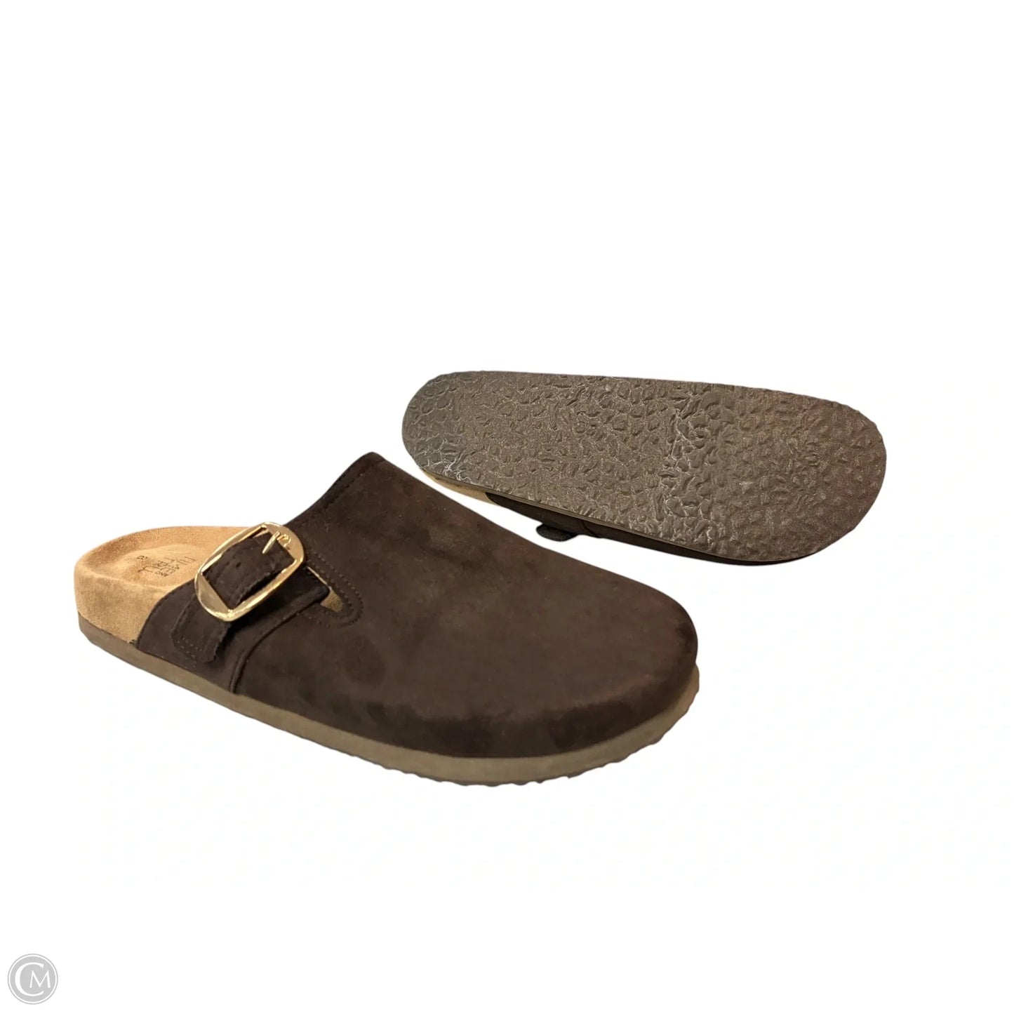 Shoes Flats By Time And Tru In Brown, Size: 8
