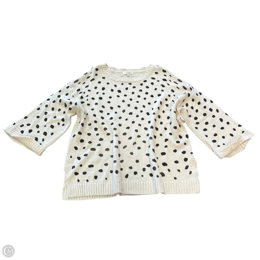 Sweater By Umgee In Polkadot Pattern, Size: Xl