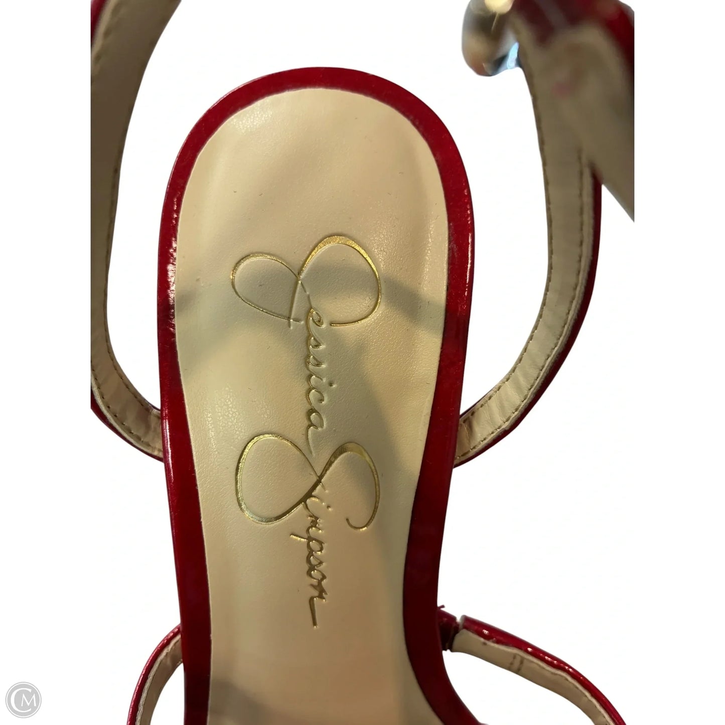 Shoes Heels Kitten By Jessica Simpson In Red, Size: 7