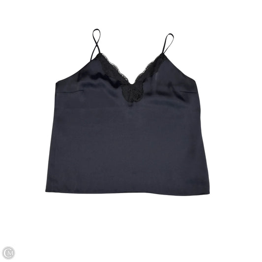 Blouse Sleeveless By Express In Blue, Size: L