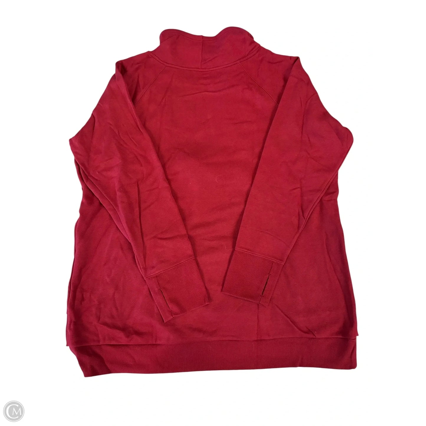 Sweatshirt Crewneck By Tek Gear In Red, Size: 3x