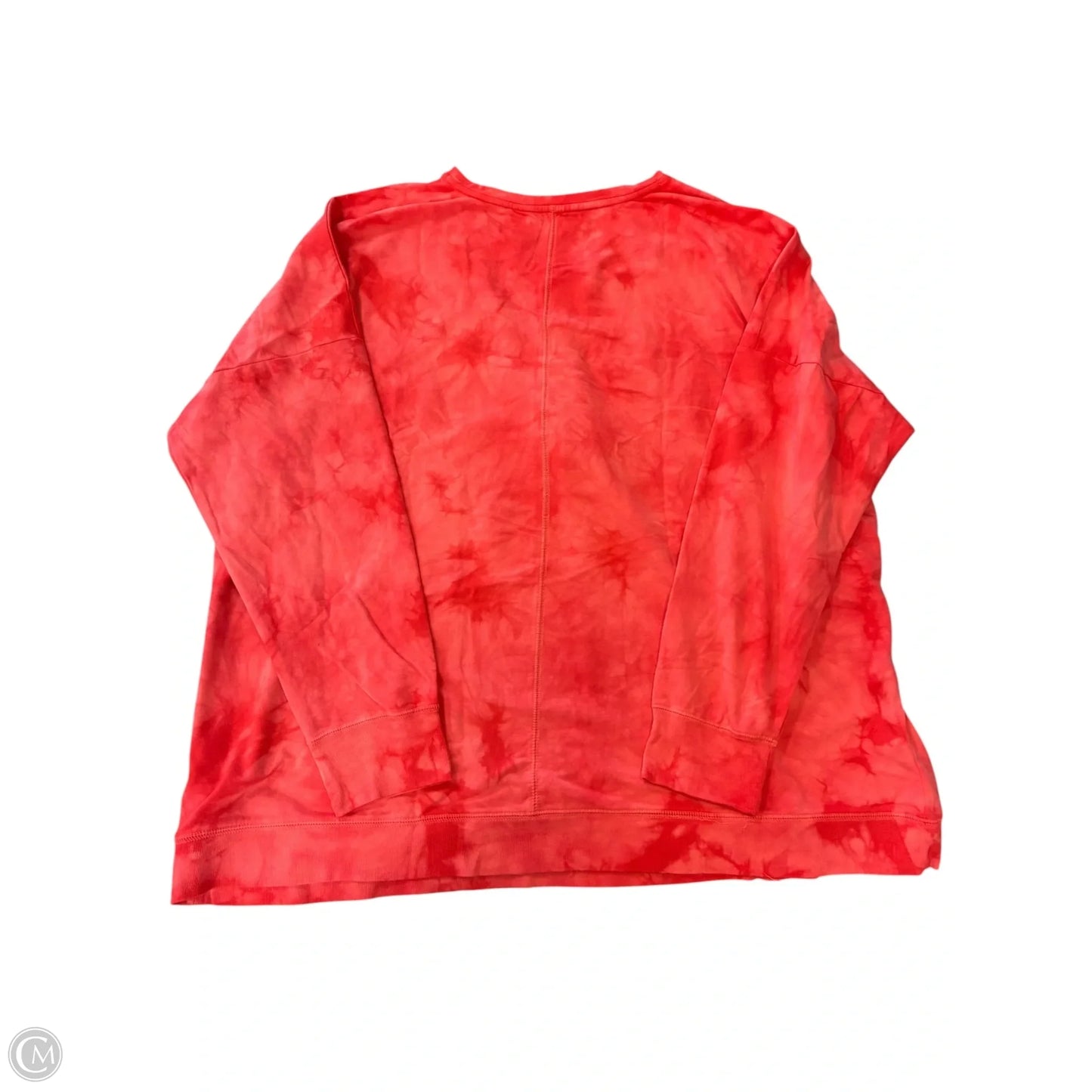 Sweatshirt Crewneck By Tek Gear In Orange, Size: 3x