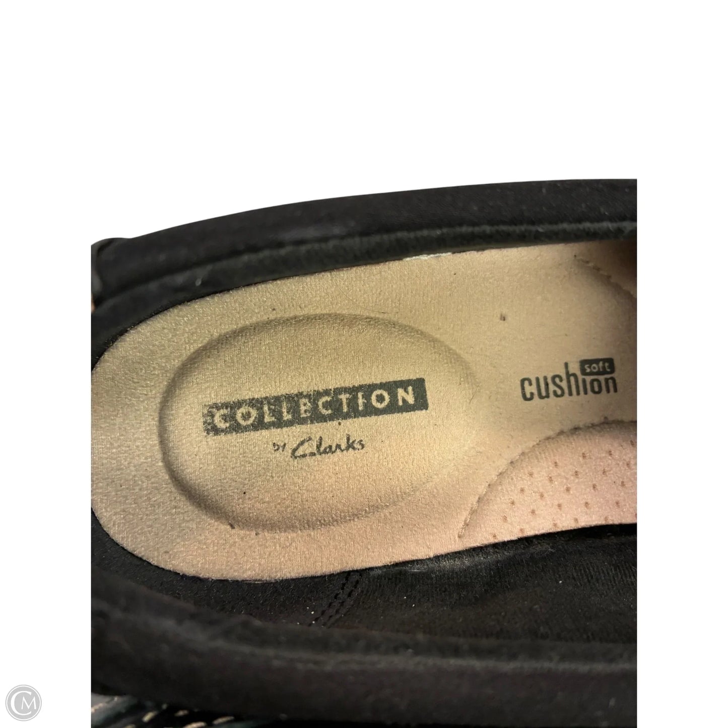 Shoes Flats By Clarks In Black, Size: 8