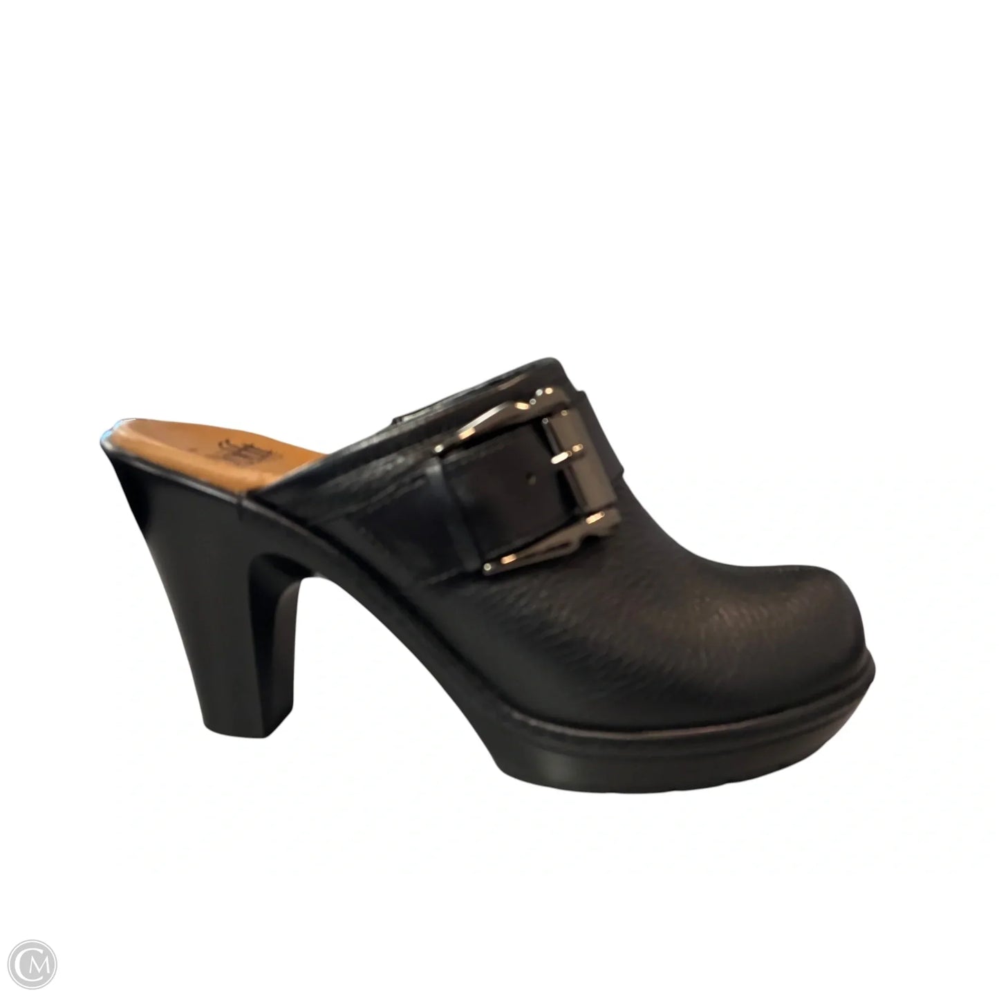 Shoes Heels Block By Sofft In Black, Size: 8