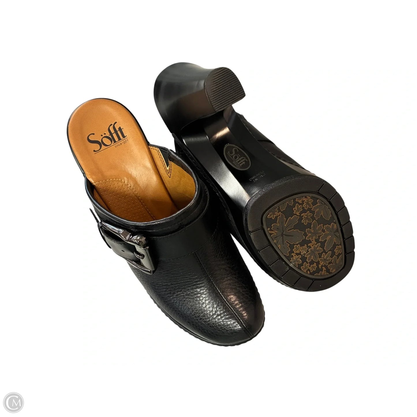 Shoes Heels Block By Sofft In Black, Size: 8