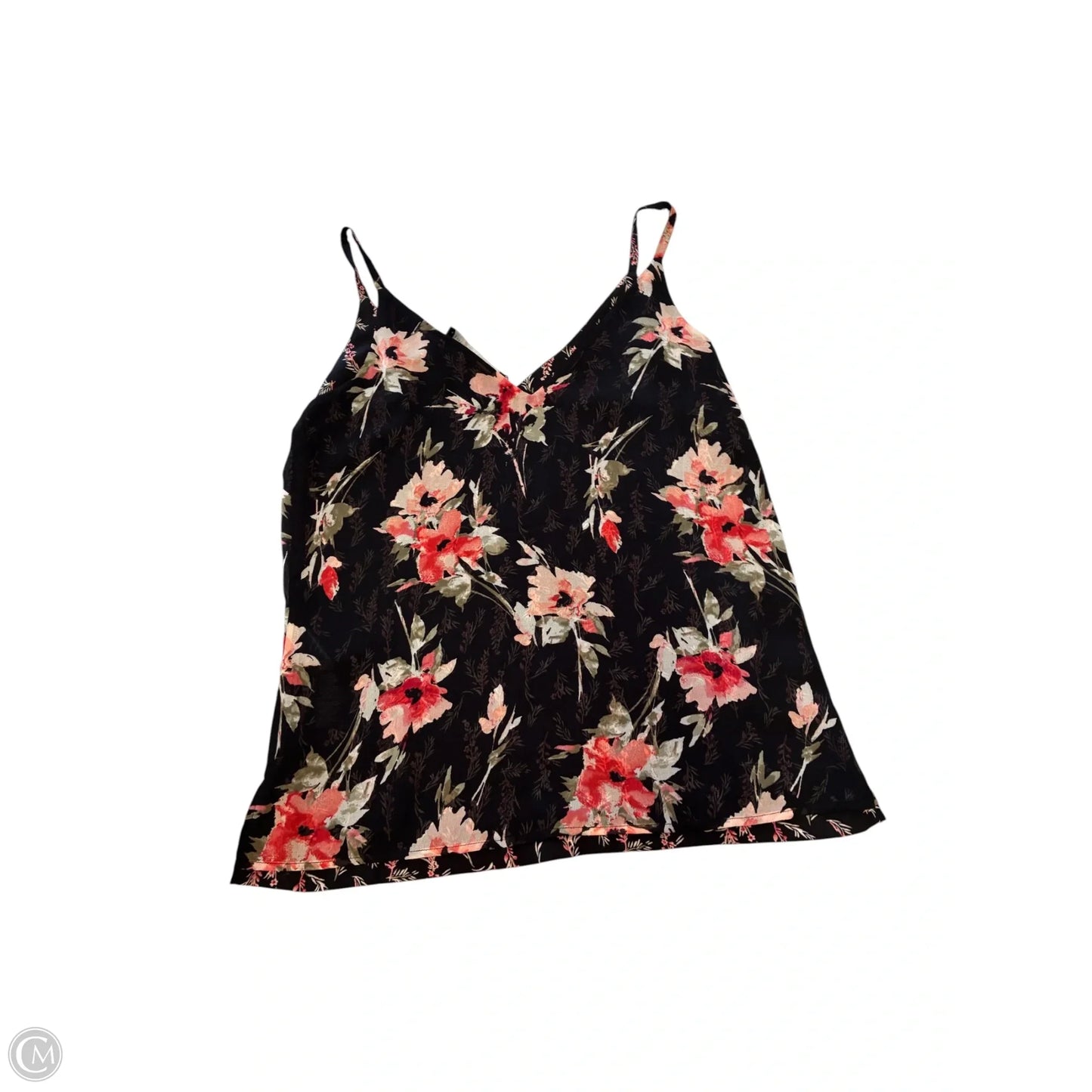 Blouse Sleeveless By White House Black Market In Floral Print, Size: Xs