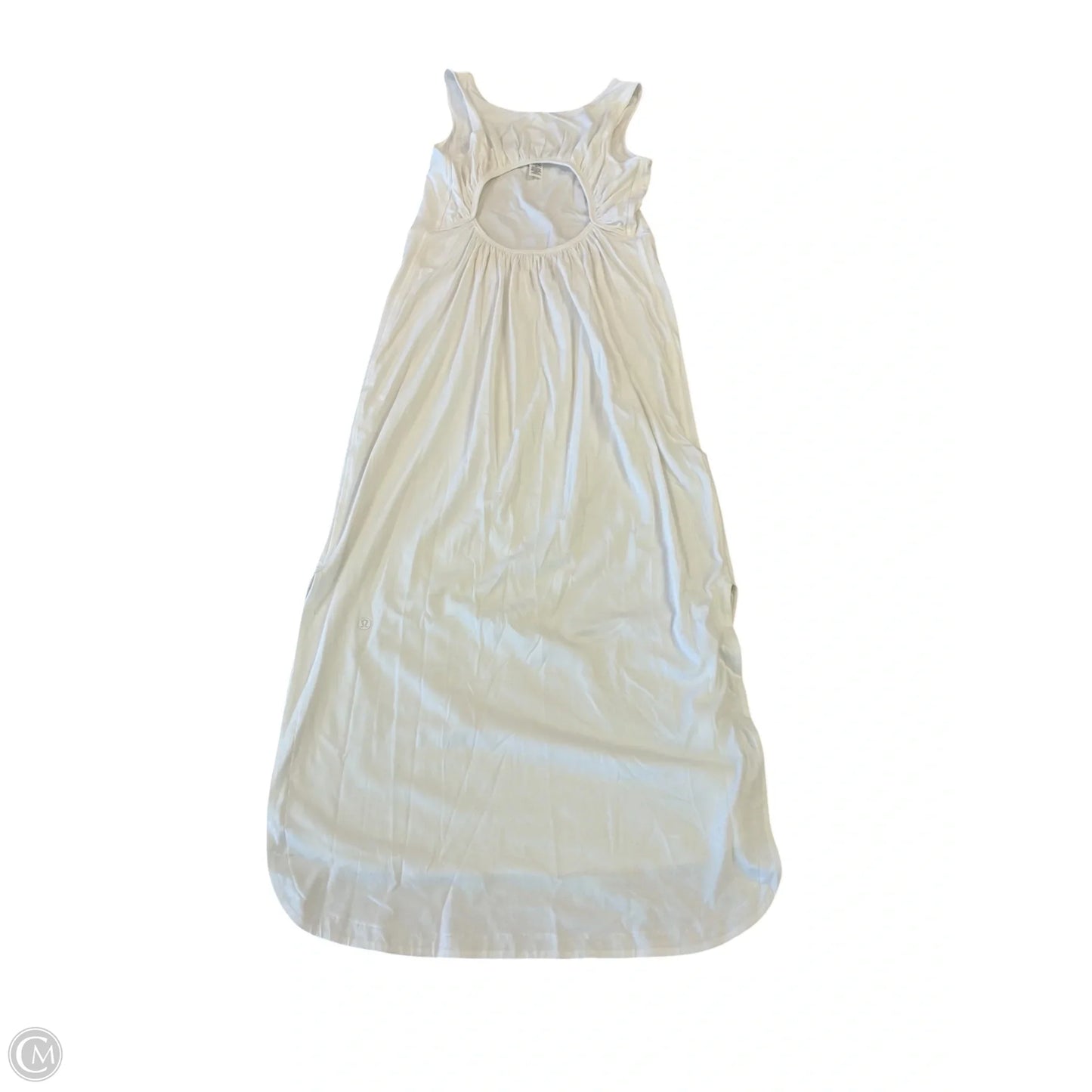 Dress Casual Midi By Lululemon In White, Size: S