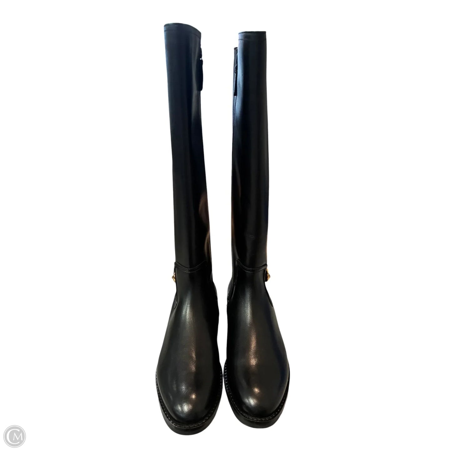Boots Knee Flats By Cole-haan In Black, Size: 8.5