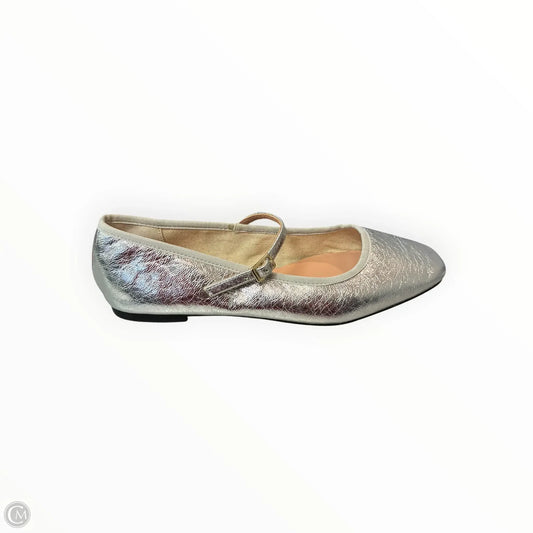 Shoes Flats By J. Crew In Silver, Size: 8