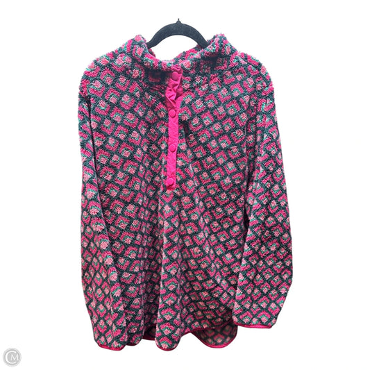 Jacket Other By Terra & Sky In Green & Pink, Size: 2x