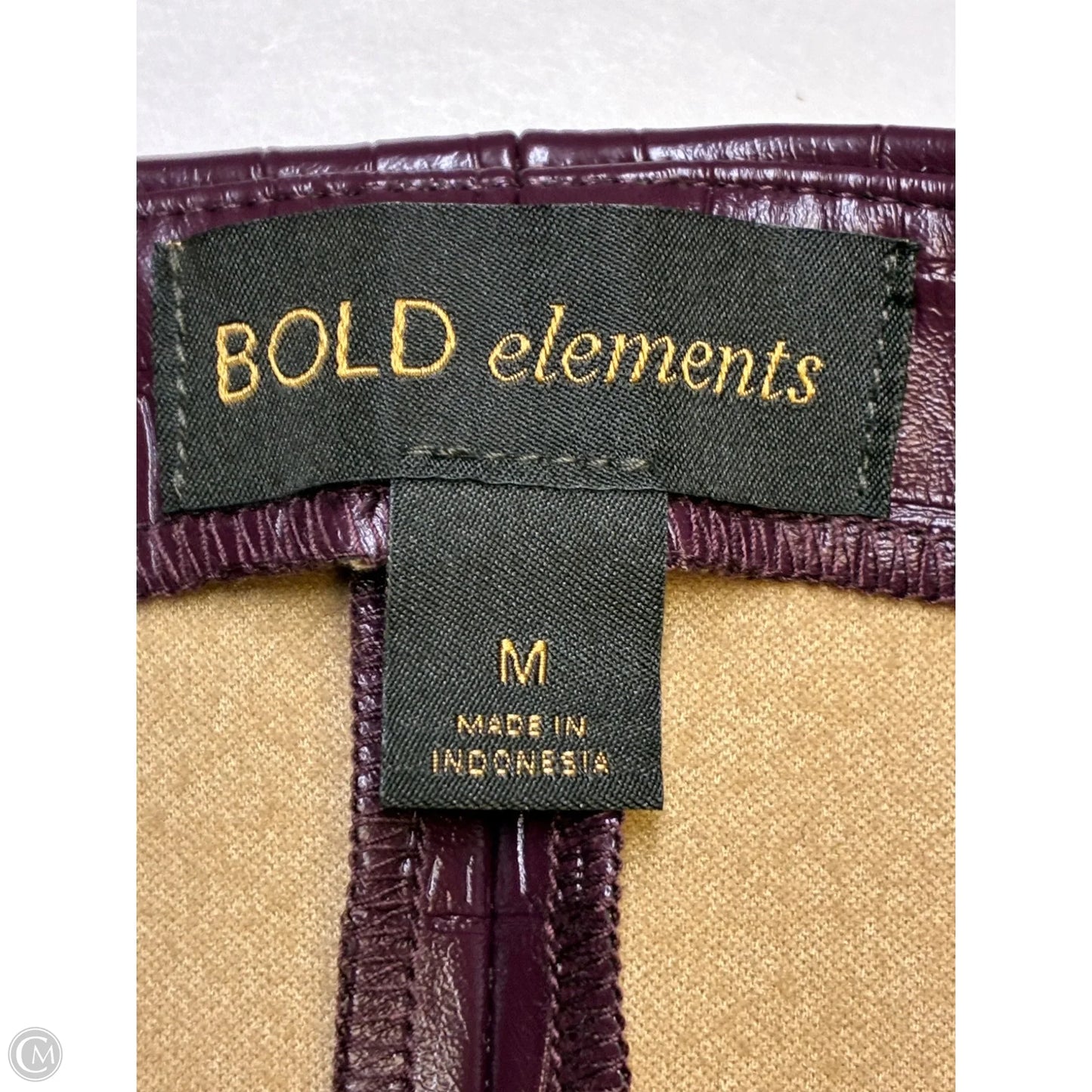 Tank Top By Bold Elements In Red, Size: M